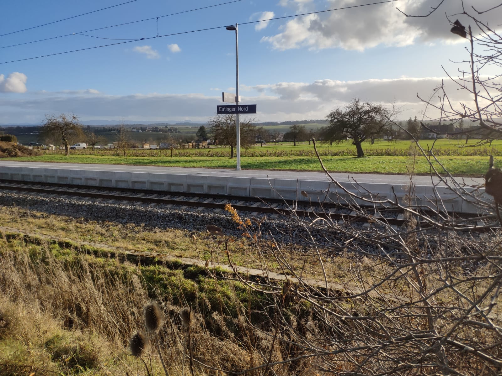 Bahnhaltepunkt Eutingen Nord