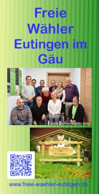 Flyer Freie Wähler